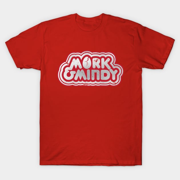 Mork & Mindy - 70s Show | Silver Finish T-Shirt by SALENTOmadness